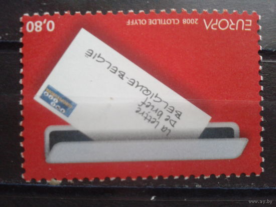 Бельгия 2008 Европа, письмо**