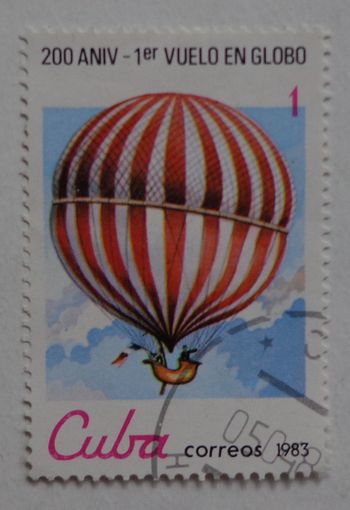 Куба.1983.Воздушный шар.