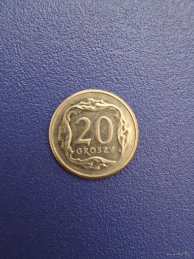 Польша 20 грошей 2015 года - остатки погодовки - есть разные годы - спрашивайте