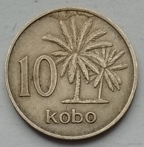 Нигерия 10 кобо 1973 г.