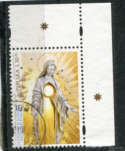 Польша. Икона 12 звезд в короне. Мария королева мира