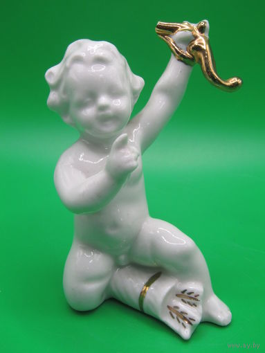 С рубля. "Путти с луком". Статуэтка. Оригинал. Германия. Ретро СССР. м