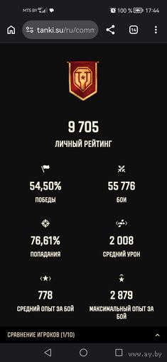 Личный аккаунт lesta, все танки за гк