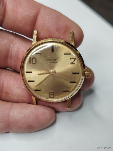 Часы СССР Poljot АУ20 (идут), без МЦ!!