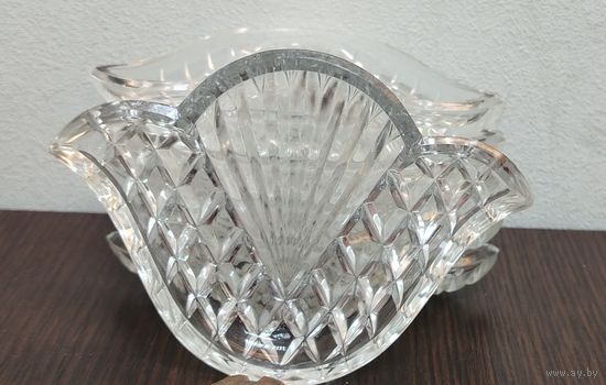 Винтажный хрустальные розетки набор из 6 штук  времен СССР используется для подачи  небольших порций десерта .