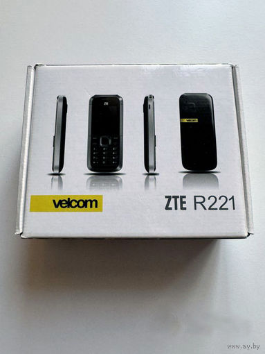 Телефон ZTE R221. Для любой SIM-карты. Полный комплект.