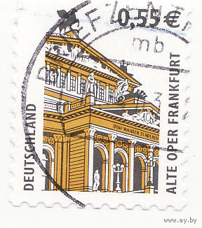 Старая опера, Франкфурт 2002 год