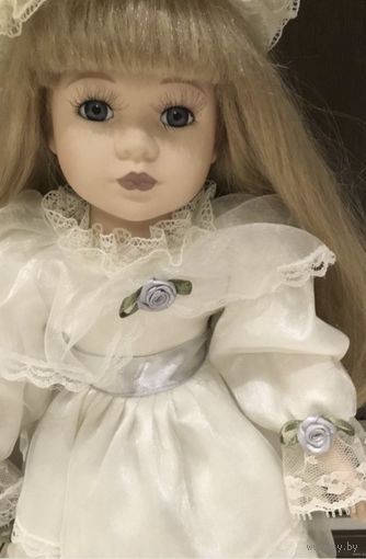 Кукла, фарфор,коллекционная, Германия.41 см