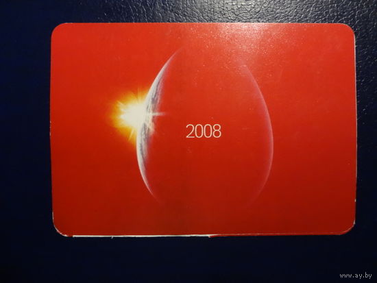 Календарик 2008 г.  МТС.
