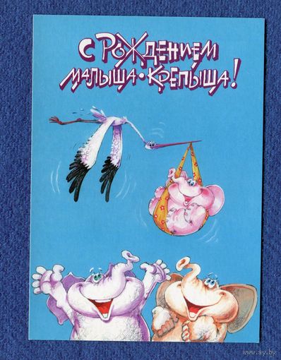 Пушкарев Б. С Рождением малыша! Изд-во "Нью-Тонъ" 2000-е годы, Чистая