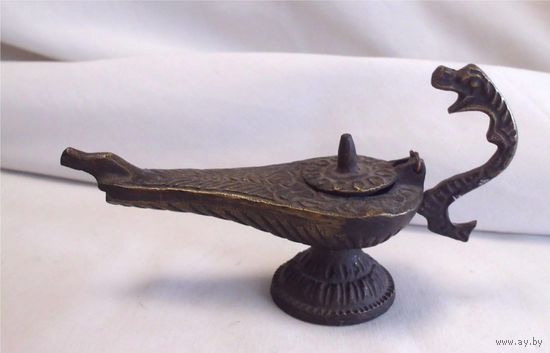 Светильник масляный Лампа Аладдина Бронза Османская империя 19-й век