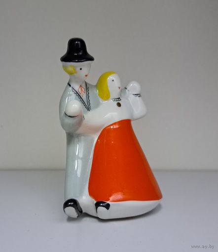 Стильная парочка.  Рига. Рижский фарфор.  Без МПЦ!