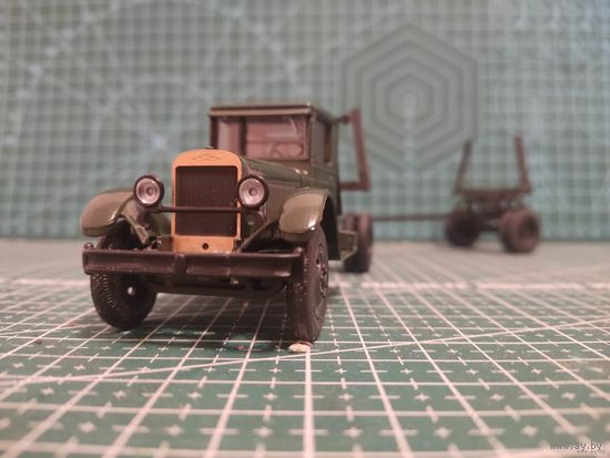 Масштабная модель ЗиС-5 ЛЕСОВОЗ Масштаб 1/43 конверсия