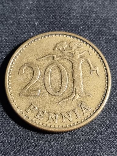 Финляндия 20 пенни 1964