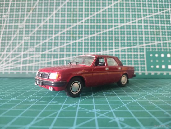 Масштабная модель ГАЗ 31029 ВОЛГА Масштаб 1/43 Deagostini