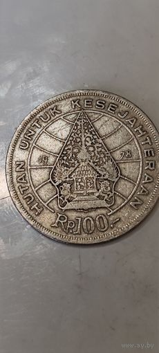 Индонезия 100 рупиан 1978