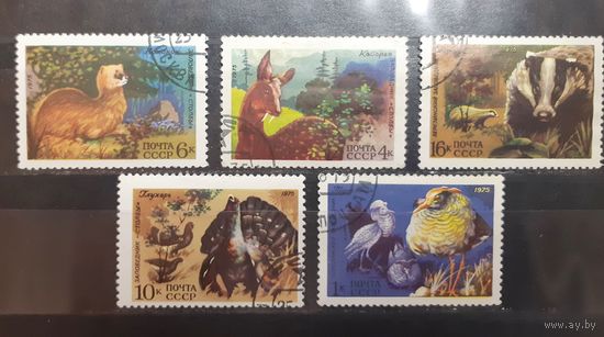 СССР. 1987 год. Фауна. Заповедники (421)