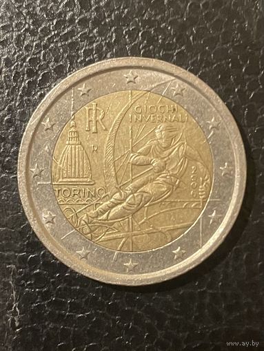 ЦІКАВІЦЬ АБМЕН! 2 эўра 2006 Алімпійскія гульні ў Турыне
