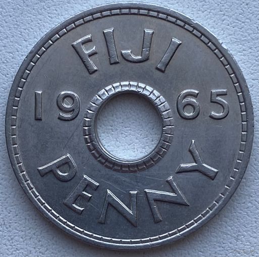 Фиджи 1 пенни 1965 г.