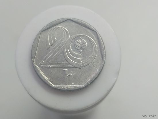 20 геллеров Чехия 1994 года  лот 42