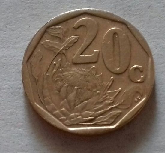 20 центов, ЮАР 1999 г.