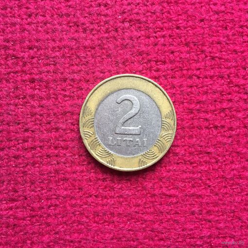 Литва 2 лита 1999 г.