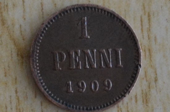 Россия 1 пенни 1909