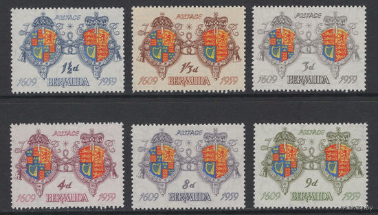 Бермуды 1959** Гербы Серия