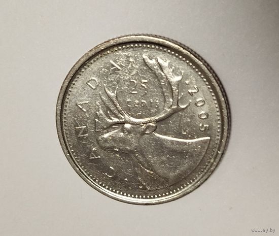 25 центов Канада 2005