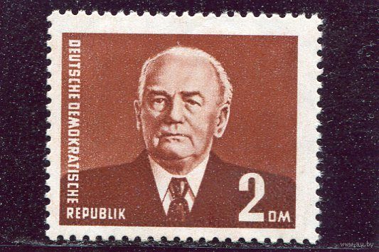 ГДР. Стандарт. Вильгем Пик, президент