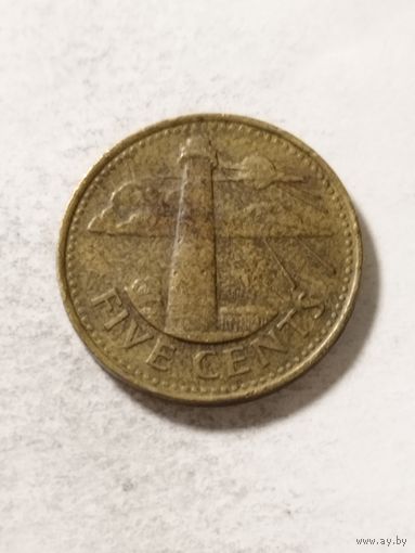 Барбадос 5 центов 1999