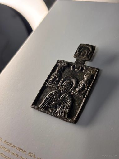 ИКОНКА!!! R7!!! СВЯТИТЕЛЬ "НИКОЛА ЧУДОТВОРЕЦ, МУЧЕНИКИ ТИХОН И МИНА