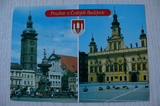 ЧССР. Чехия. Чешке-Будеёвице; 1982, подписана, п/п, марка.