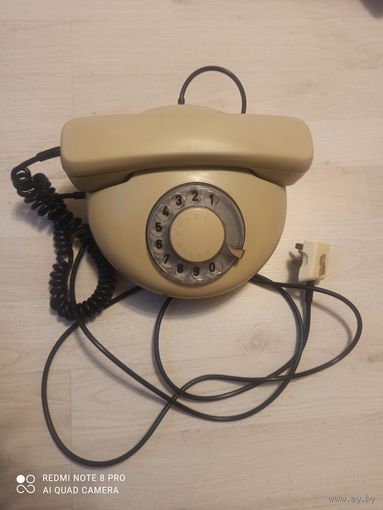 Проводной телефон Тесла производство Чехословакия  для коллекции