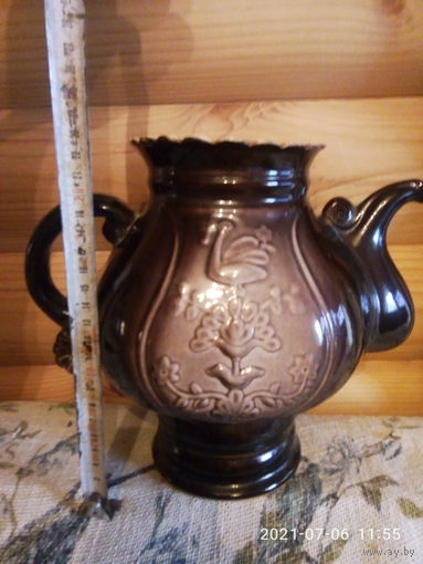 Большой керамический чайник СССР