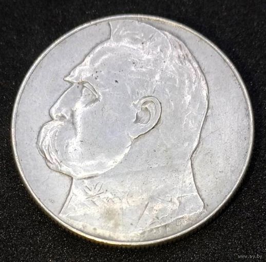 10 злотых 1936, Польша, крупное серебро, отличная