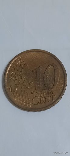 Италия 10 евроцентов 2006