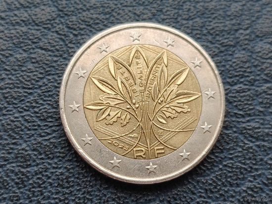 Франция, 2 евро 2023