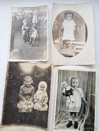 Детские фотографии, 4 шт.
