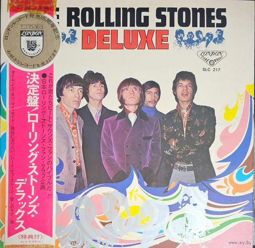 Rolling Stones. DELUXE (FIRST PRESSING) OBI