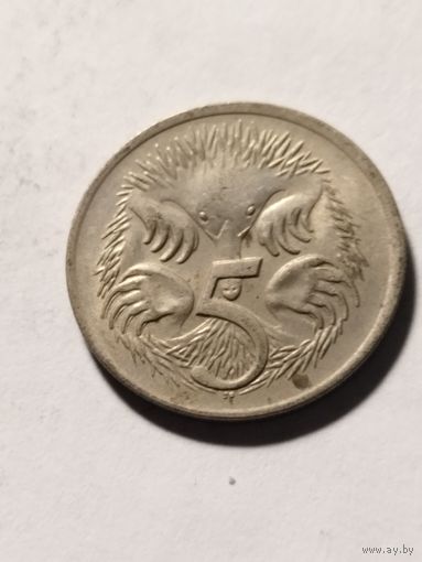 Австралия 5 центов 1974