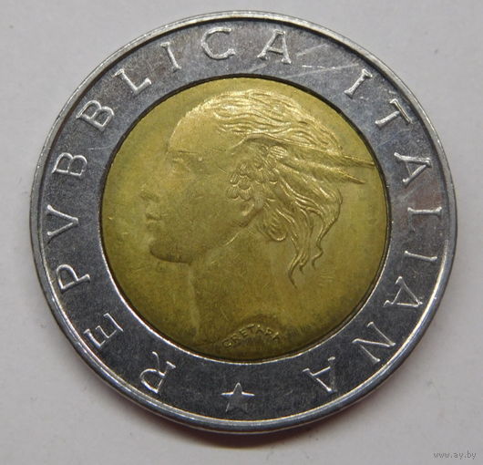 Италия 500 лир 1978-1998 г ФАО