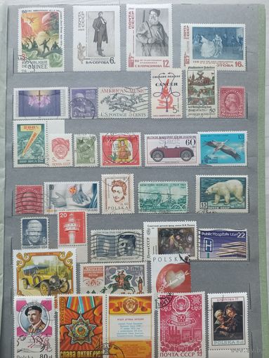 Марки. Сборный лот.