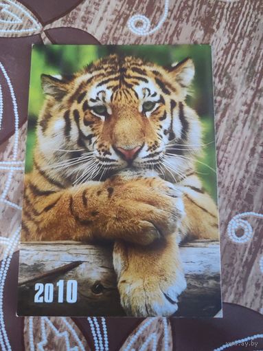 Календарик,тигр,2010