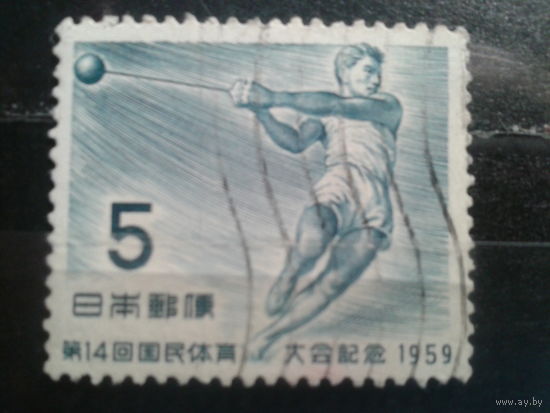 Япония, 1959. Метание молота