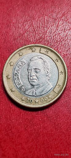 1 евро. Испания. 2000 год.