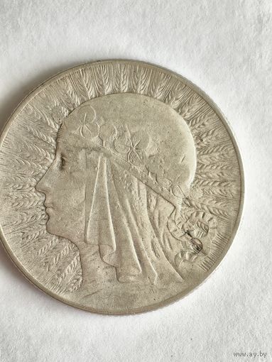 Монета 5 злотых Ядвига 1934
