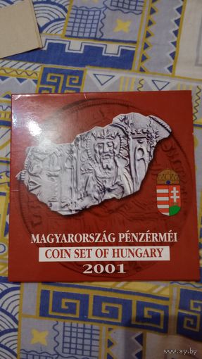 Венгрия годовой комплект монет 2001 7 штук