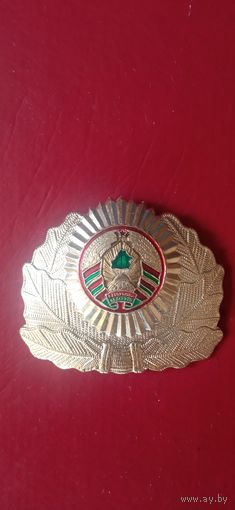 Кокарда МВД РБ