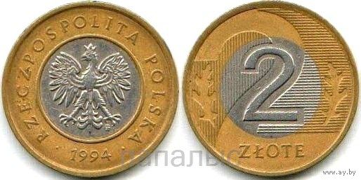Польша 2 злотых 1994